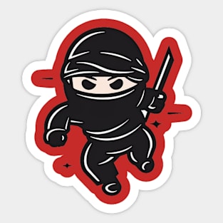 Cute Ninja Sticker